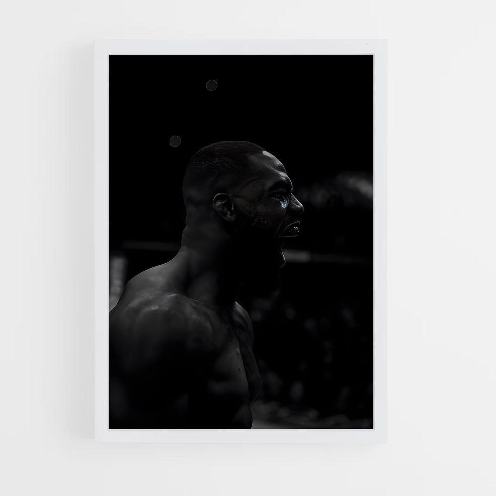 Poster Jon jones entretenue – affiche MMA (vue 3)